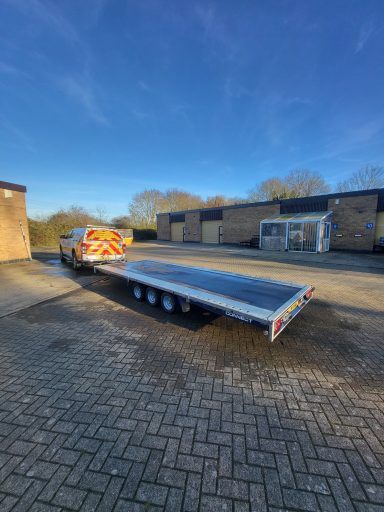 One of our 4x4.s and trailer
